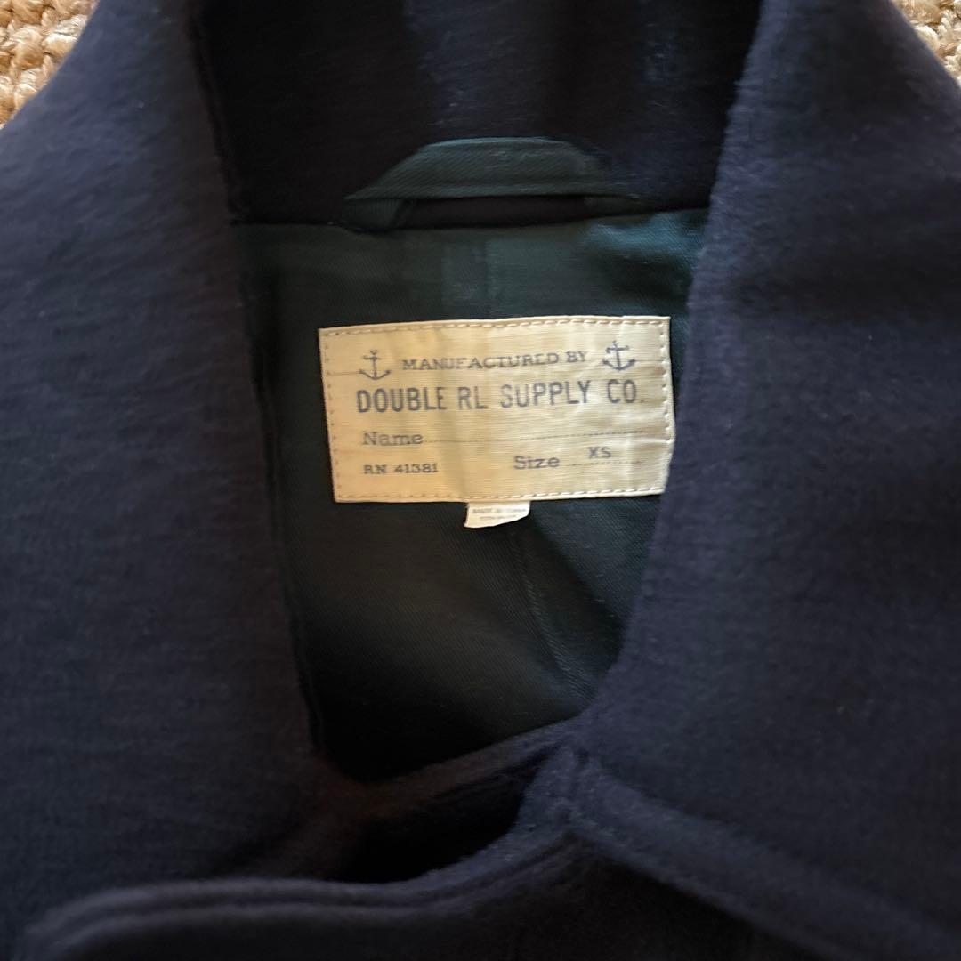 Double RL ウールピーコート13スターUS NANY大戦モデル XS
