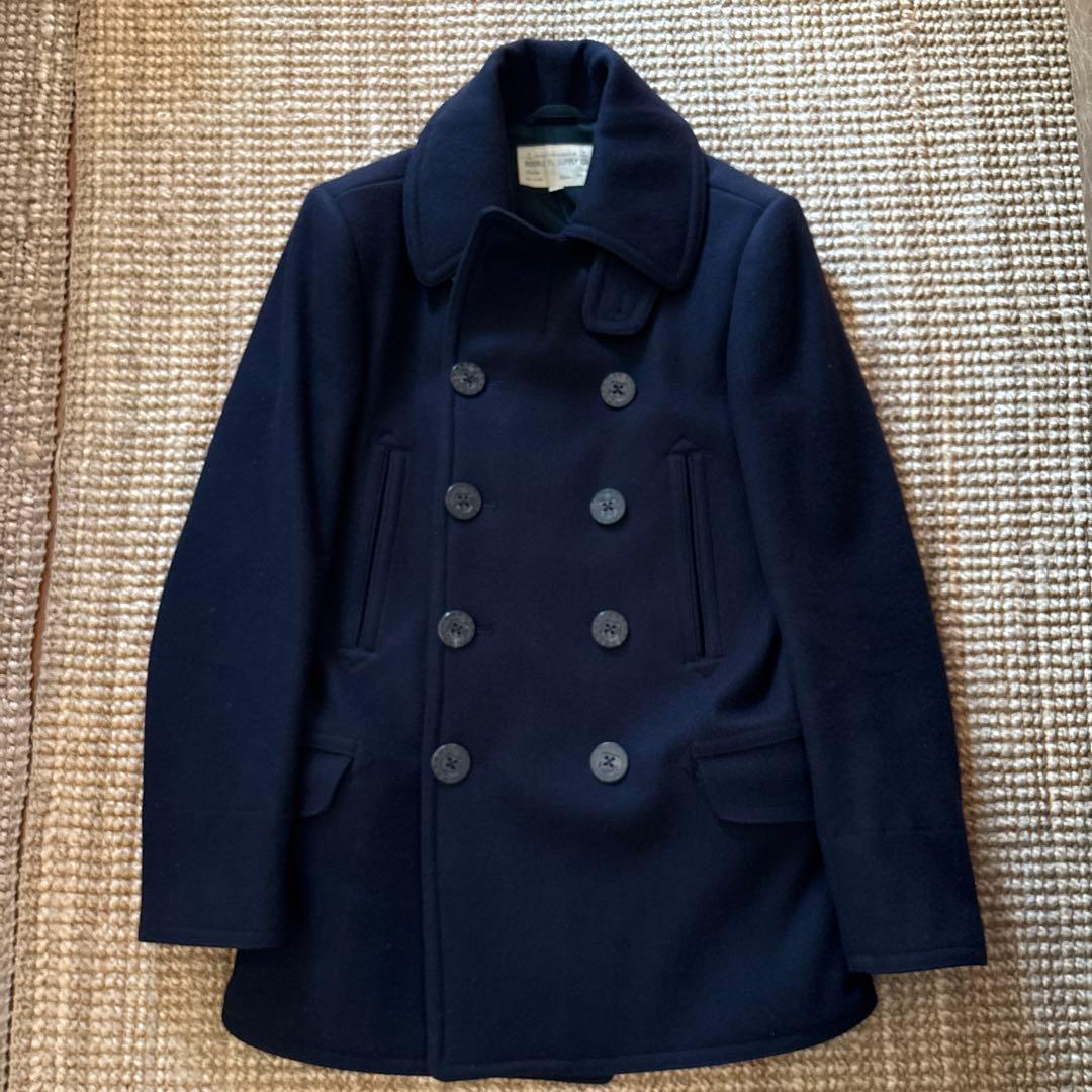 Double RL ウールピーコート13スターUS NANY大戦モデル XS