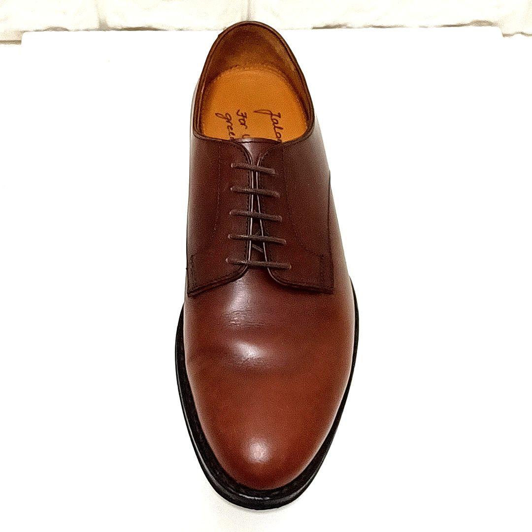 美品★ジャランスリワヤ　EDWARD　エドワード　レザー　プレーントゥ　ブラウン