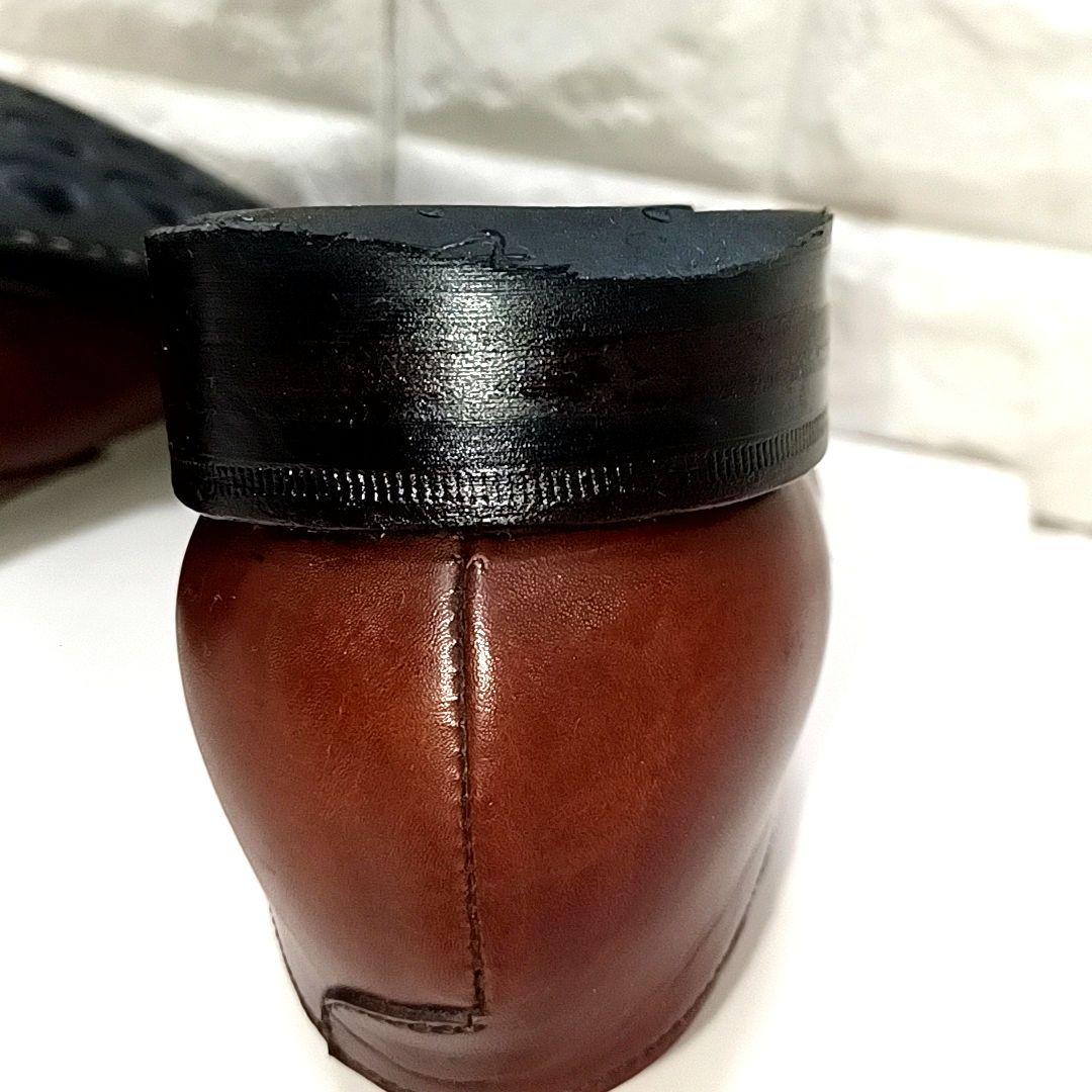 美品★ジャランスリワヤ　EDWARD　エドワード　レザー　プレーントゥ　ブラウン