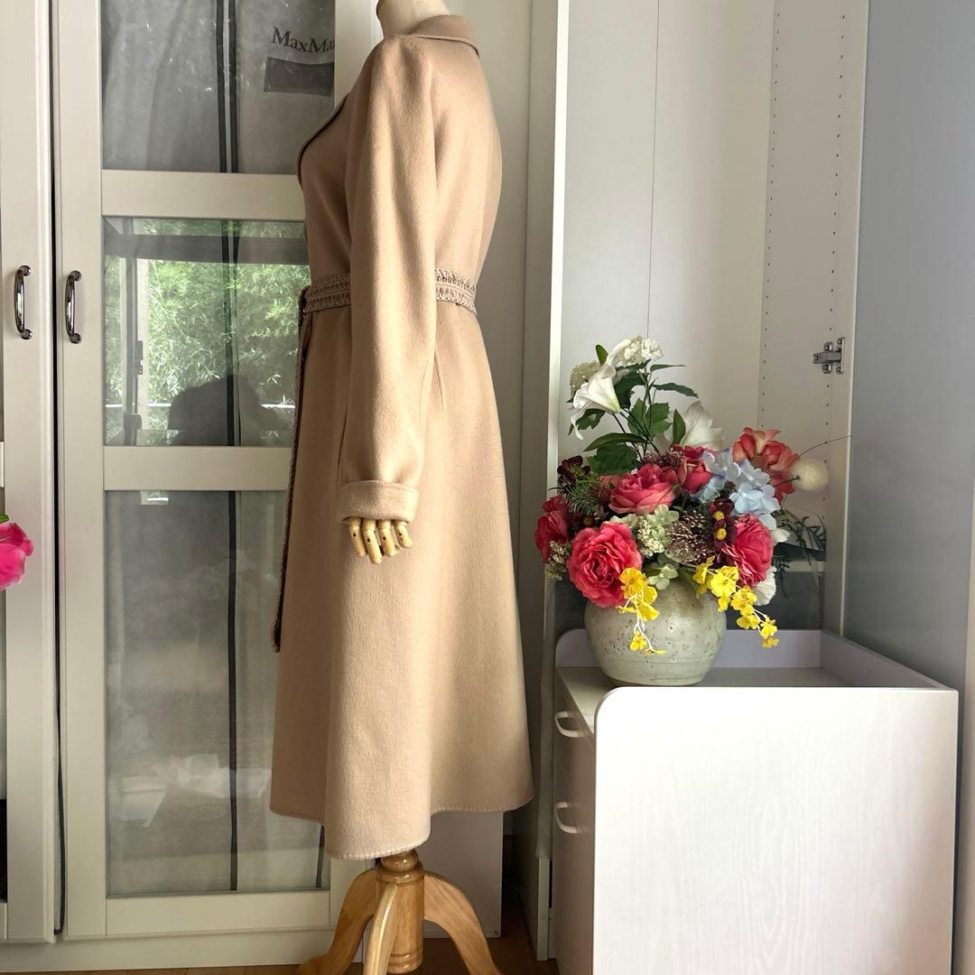 美品　ANTEPRIMA 上質ウール85% カシミヤ15% ロングコート