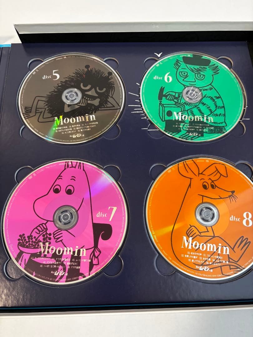 DVD 楽しいムーミン一家 コンプリートDVD-BOX 15枚組　初回限定生産版