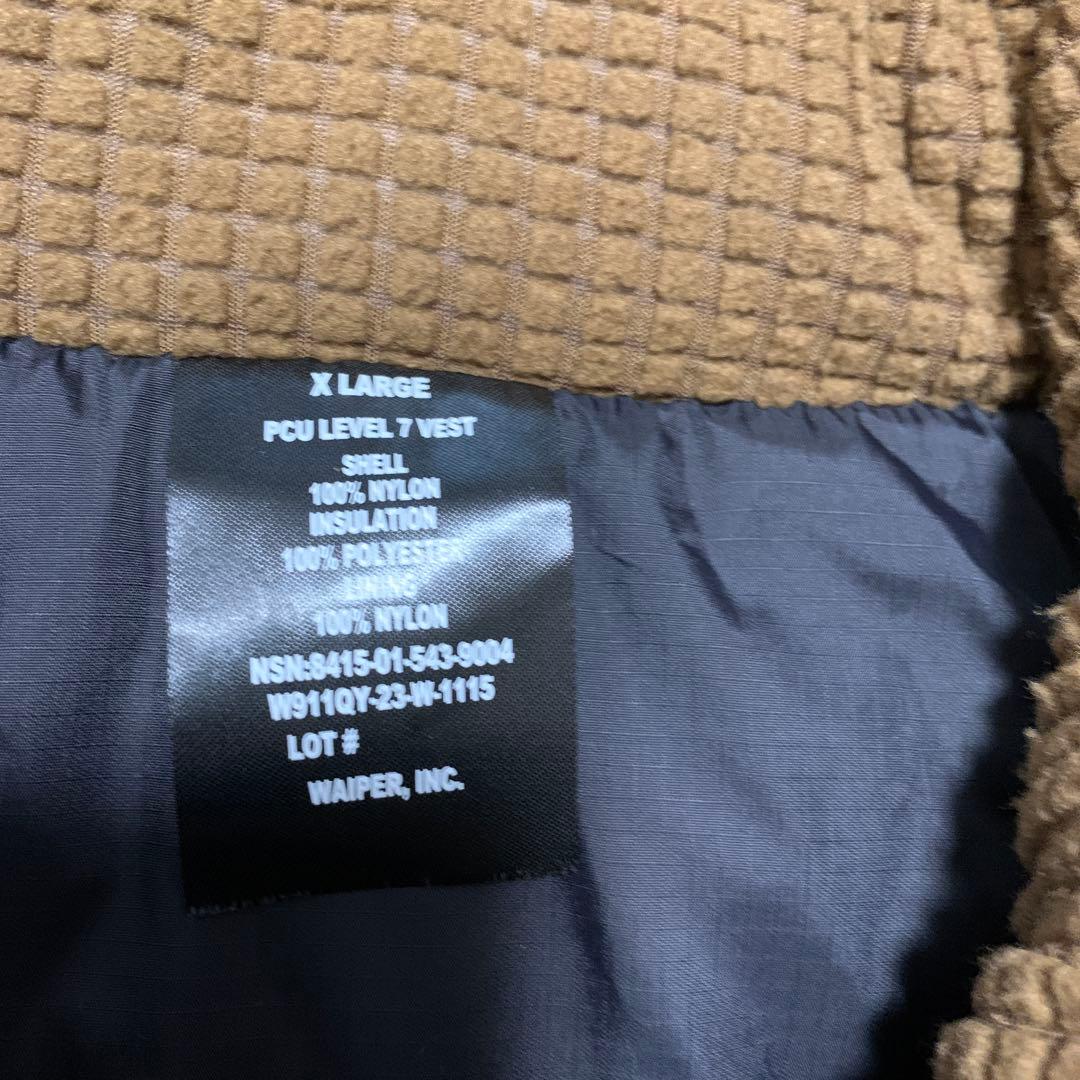 ユ*ク様 WAIPER.inc 米軍 PCU LEVEL7A PRIMALOFT
