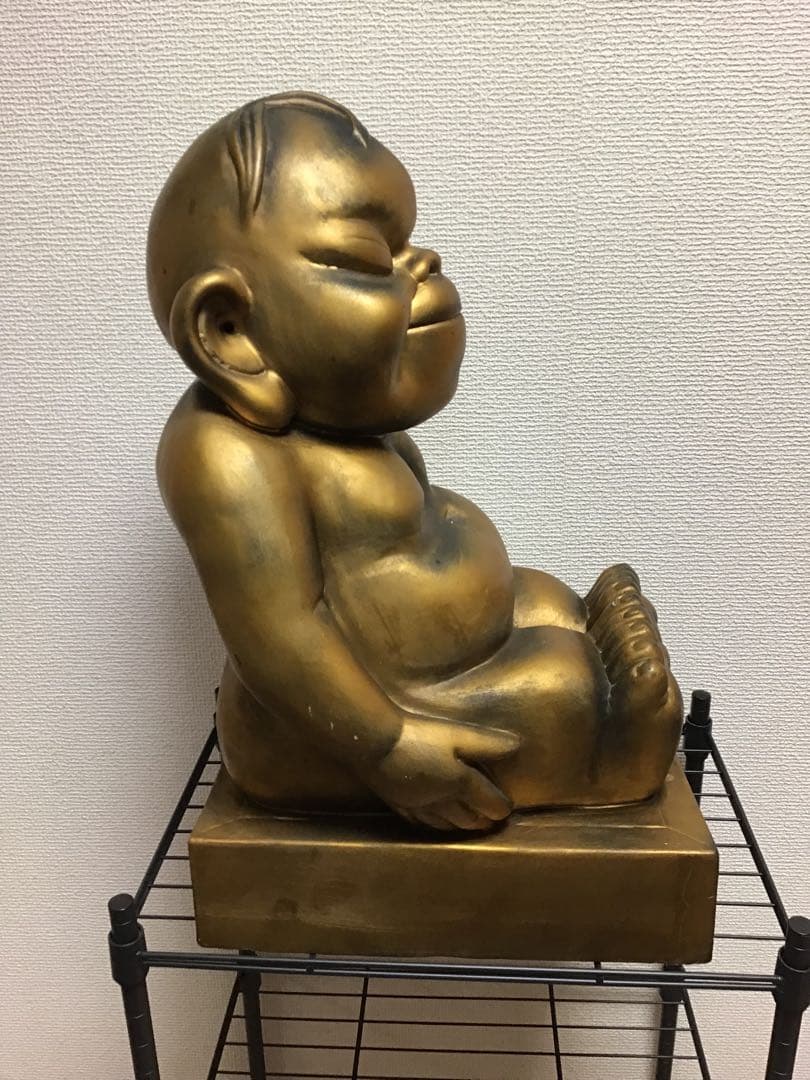 ビリケンさん　座高50cm　重さ？5kg〜10kg位？　店舗のオブジェに最適