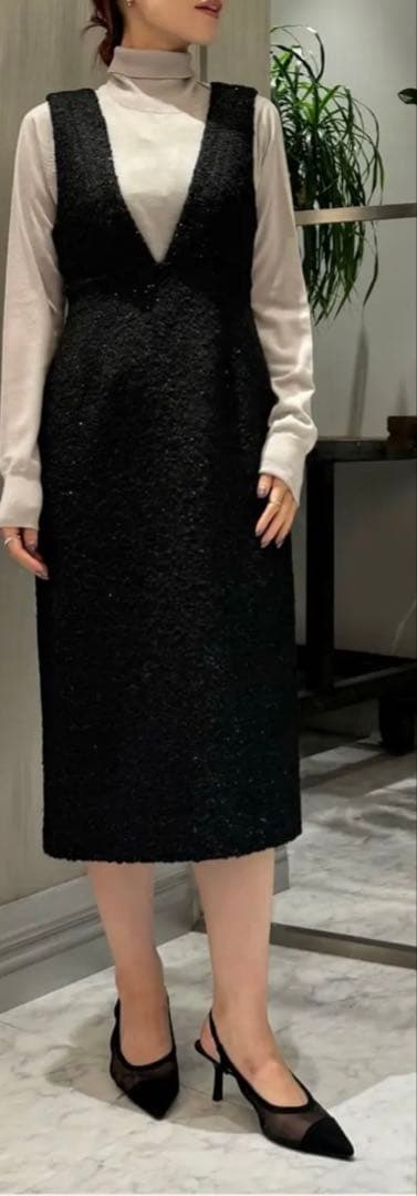 グレースツイードタイトジャンパースカート　ダイアグラム