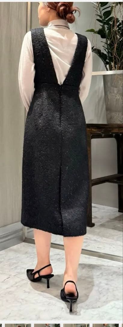 グレースツイードタイトジャンパースカート　ダイアグラム