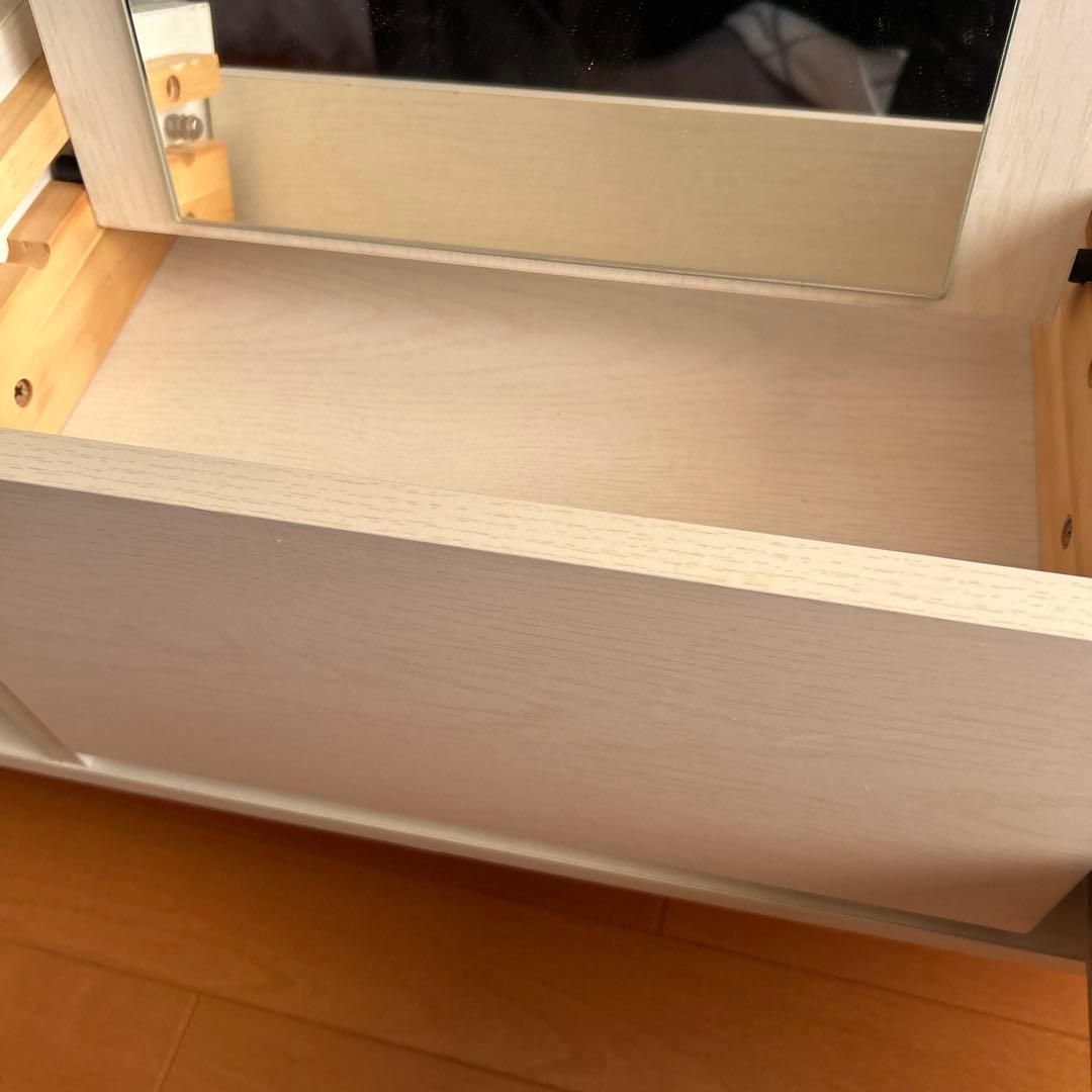 最終値下げ　LOWYA ロウヤ センターテーブル&ドレッサー　ホワイト