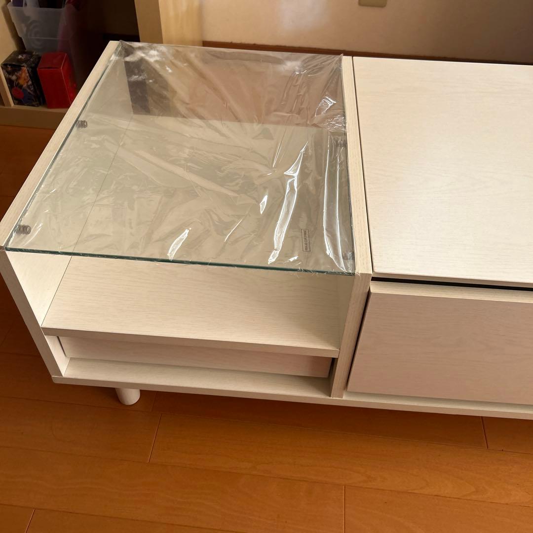 最終値下げ　LOWYA ロウヤ センターテーブル&ドレッサー　ホワイト