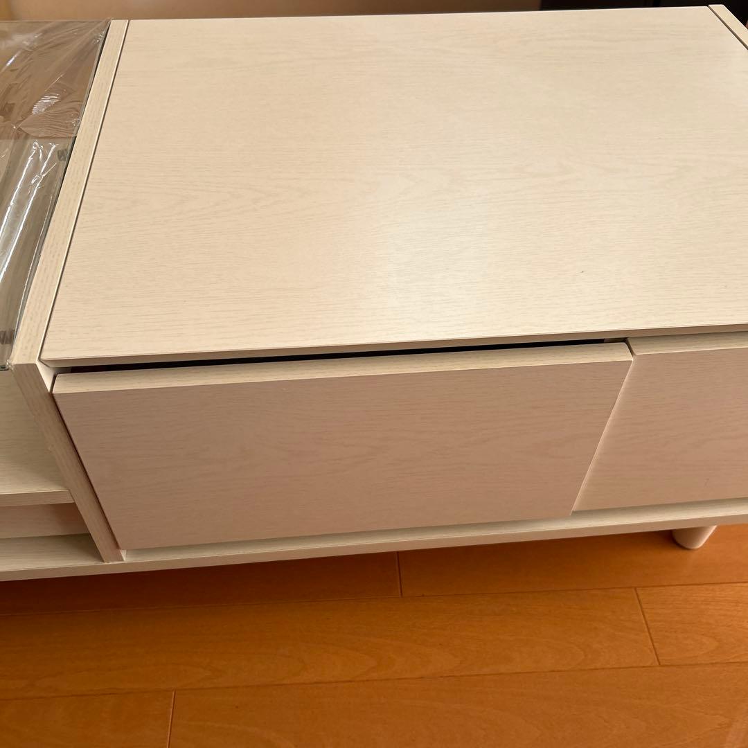 最終値下げ　LOWYA ロウヤ センターテーブル&ドレッサー　ホワイト