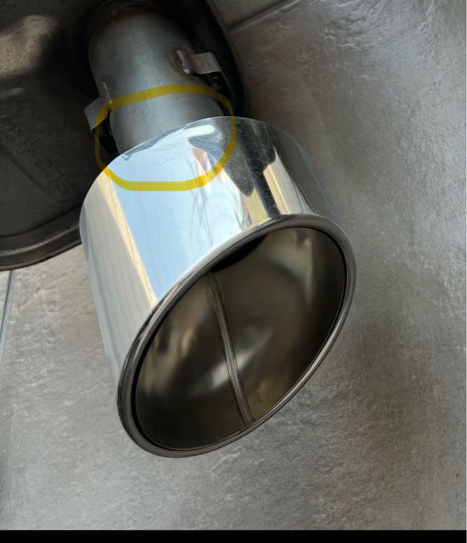 レヴォーグ　純正　マフラー　R35GT-Rマフラーカッター流用　VMG