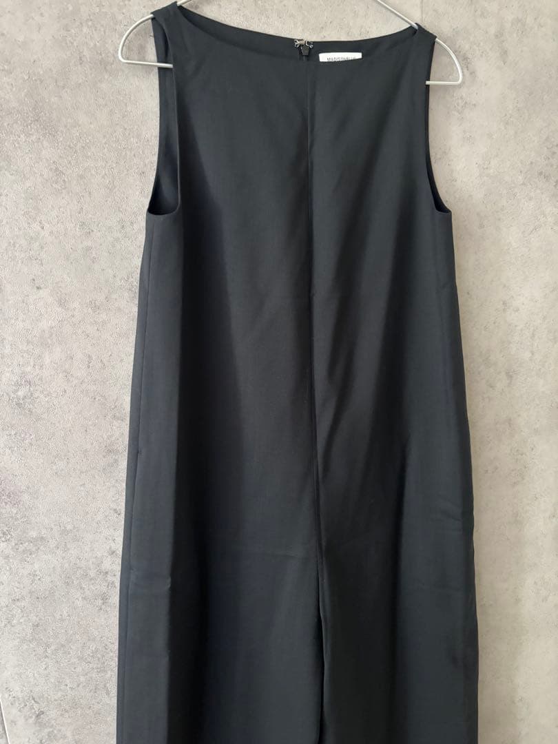 マディソンブルー　ボートネック　コンビネーション　フルレングス　ロンパース