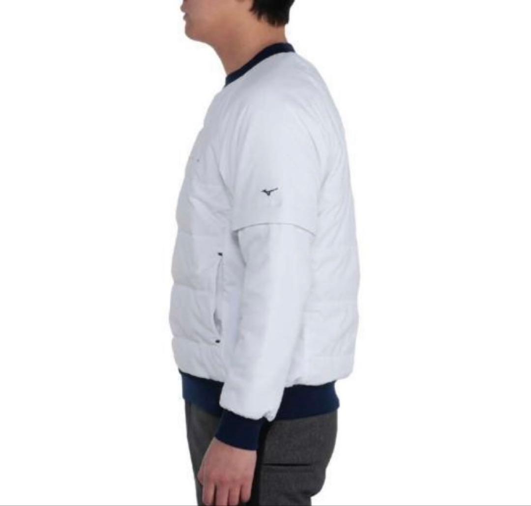 ミズノ ブレスサーモ テックライニング2wayプルオーバー ビームスゴルフ2XL