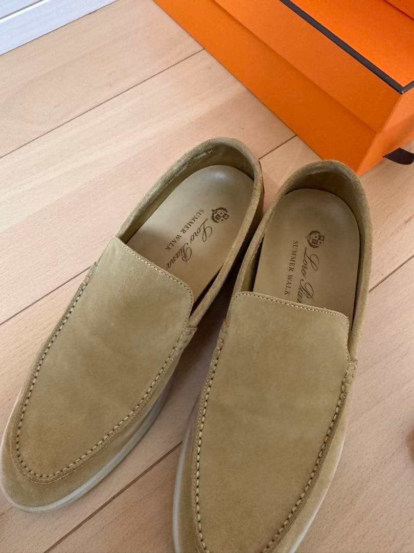 Loro Piana SUMMER WALK ローファー 40