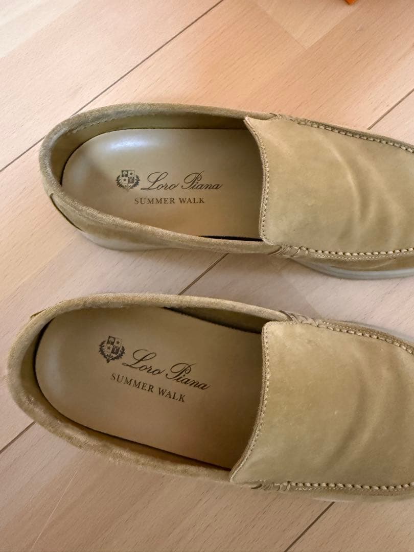 Loro Piana SUMMER WALK ローファー 40