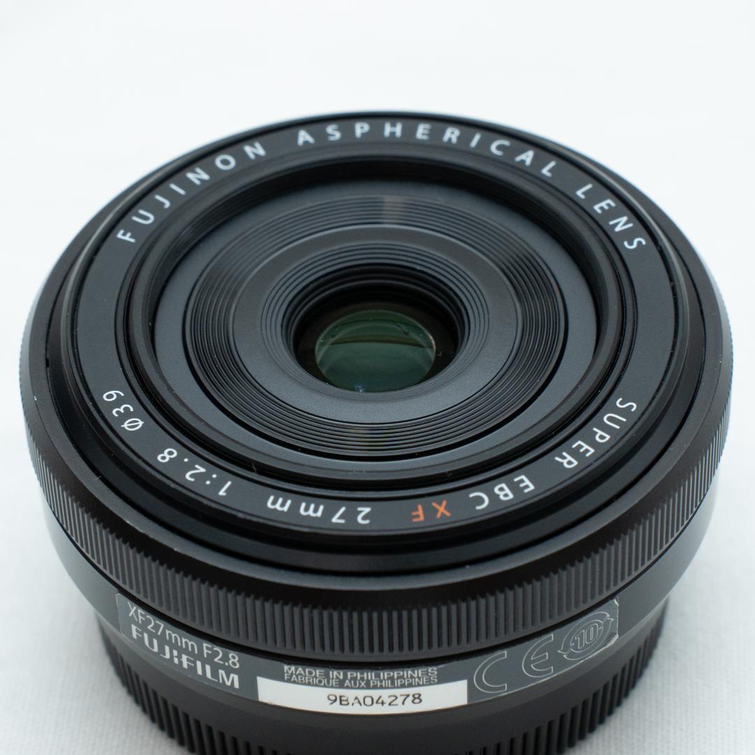 【単焦点レンズ】XF27mm F2.8 / 富士フイルム