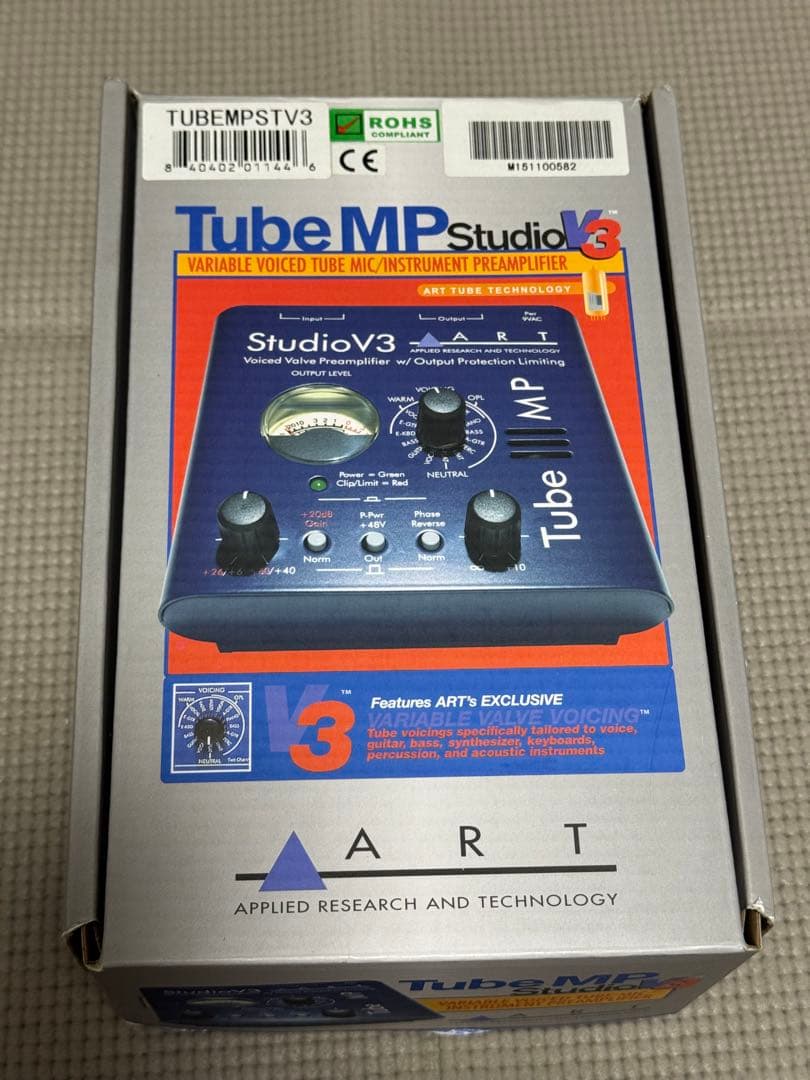 デッドストック 未使用 ART TUBE MP Studio V3 アンプ