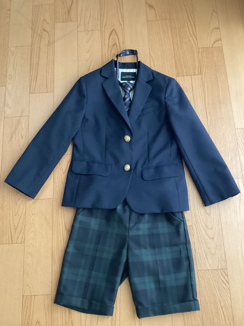 卒園式　入学式　120フォーマルスーツ　上下　男児