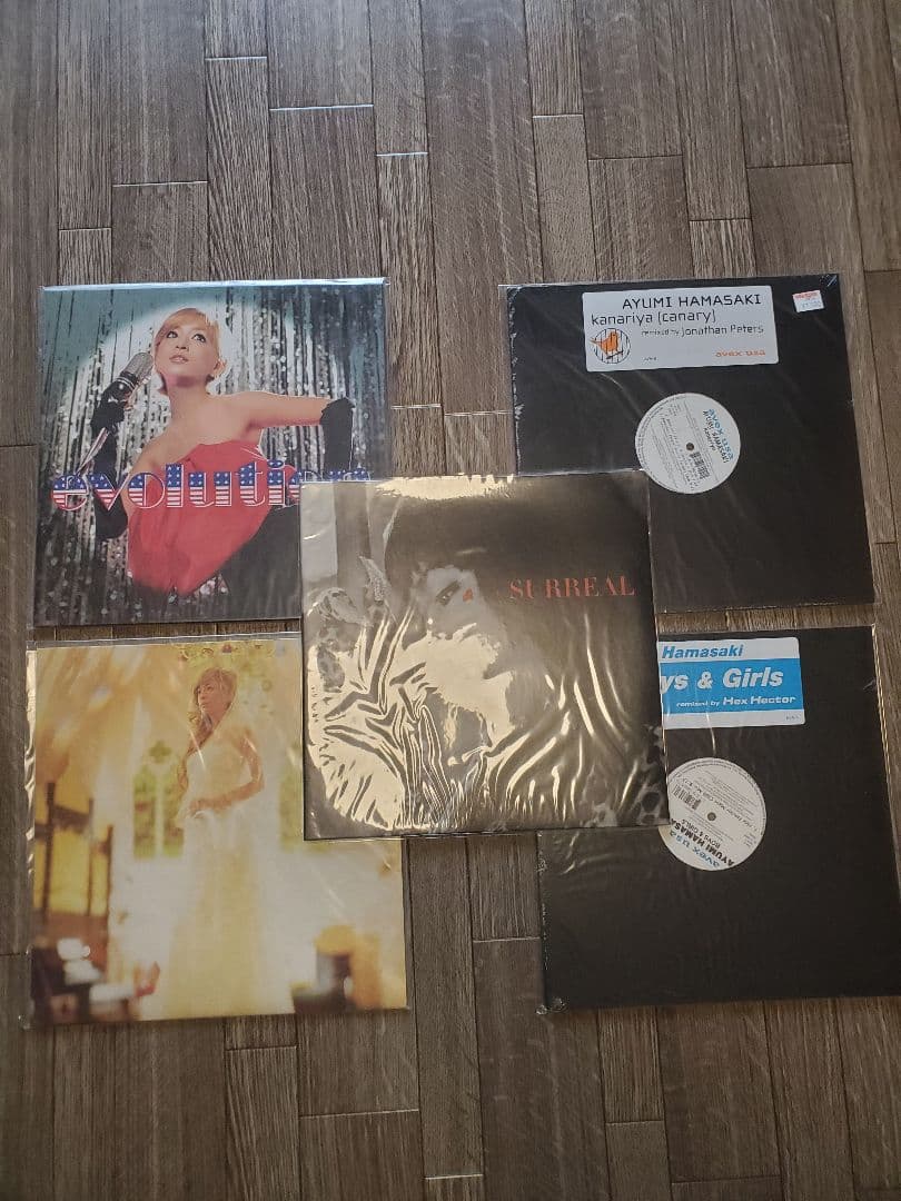 浜崎あゆみ　レコード　5枚 セット