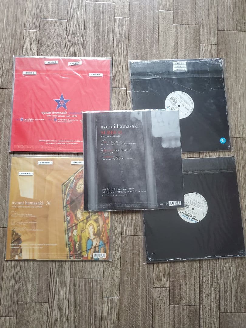 浜崎あゆみ　レコード　5枚 セット