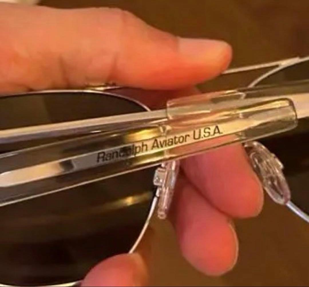 最終値下げ『美品』ランドルフ 58サイズ サングラス