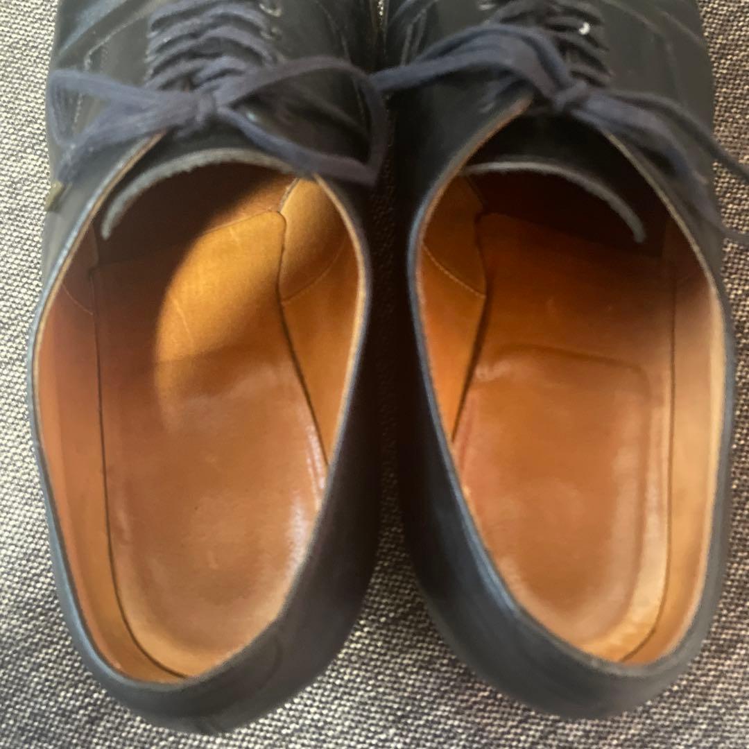 革靴 黒 forme ６サイズ (26.5〜27.0)