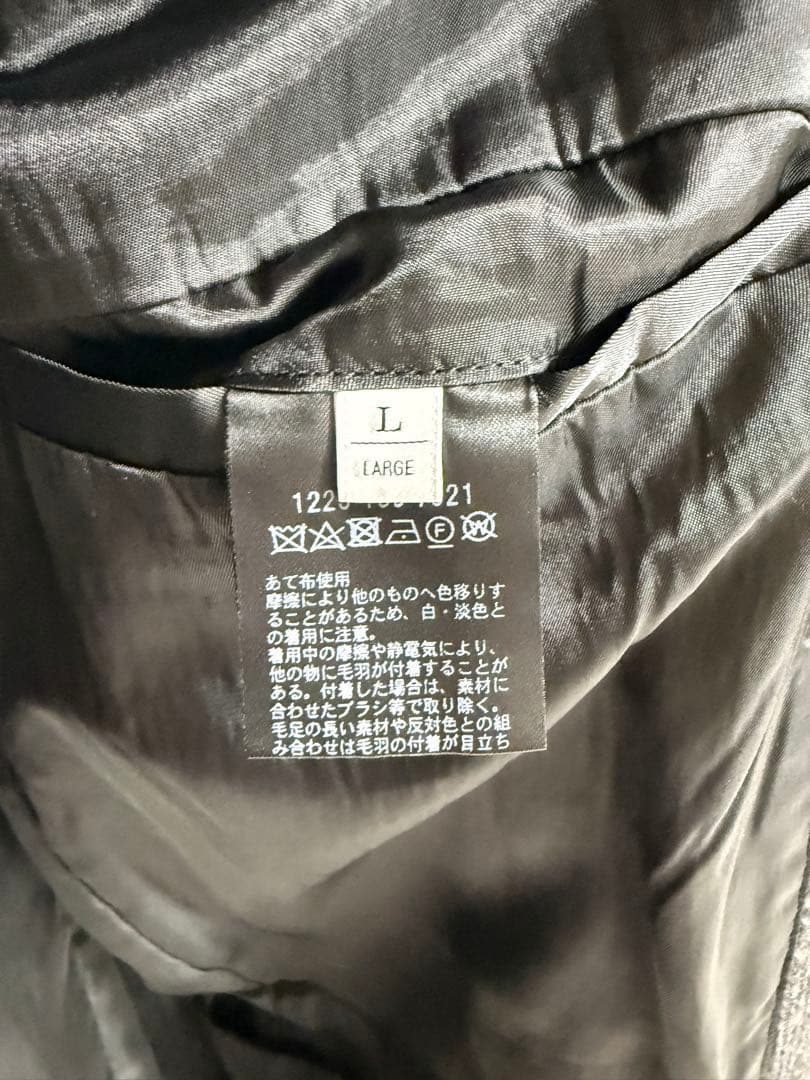 定価37400円！BEAUTY&YOUTH チェスターコート グレンチェック L