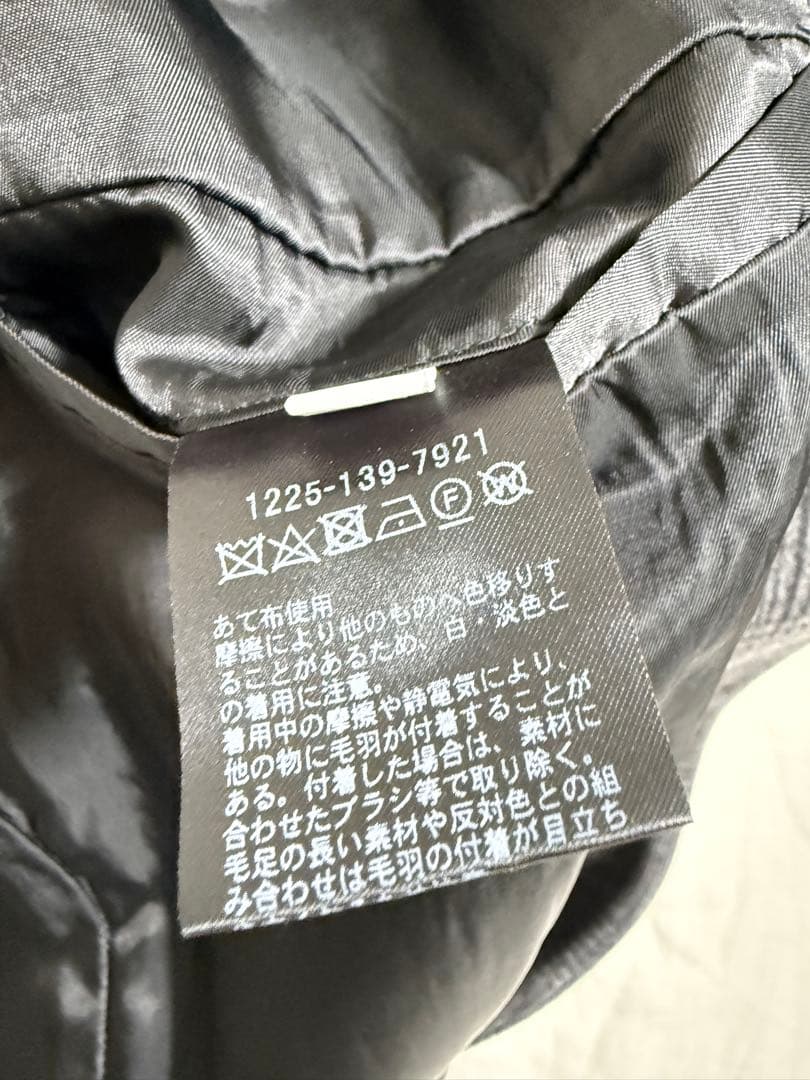 定価37400円！BEAUTY&YOUTH チェスターコート グレンチェック L