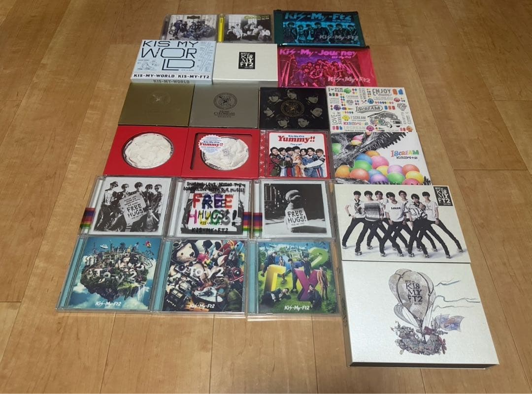 キスマイ CD DVD Blu-ray まとめ売り141点