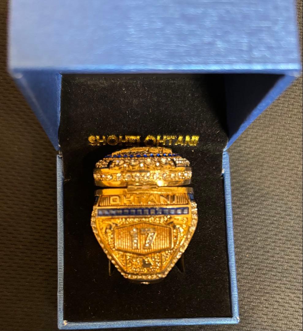 大幅値下★非売品★大谷翔平 チャンピオンリング&シルバースラッガー賞記念プレート