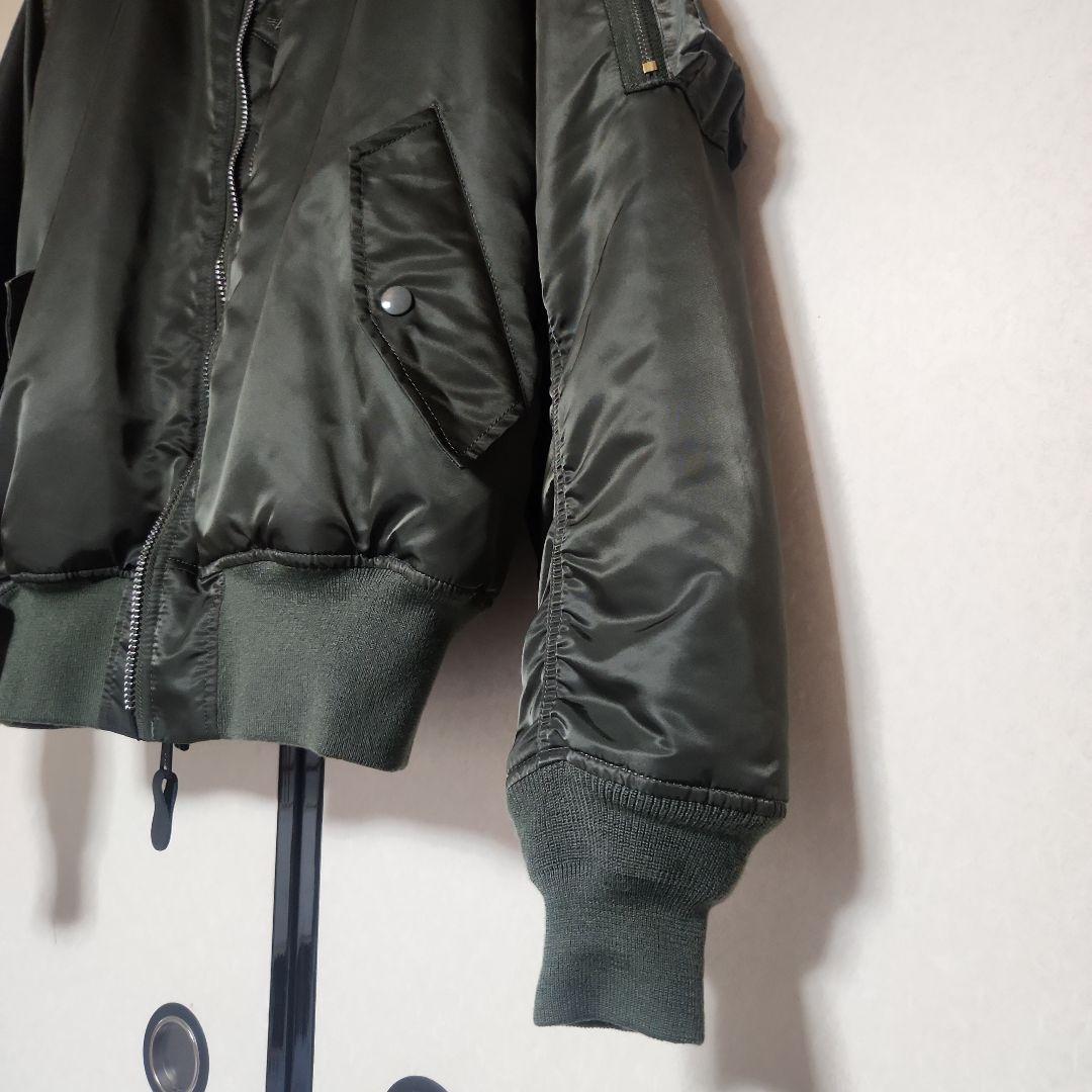 ALPHA アルファ MA-1 レプリカグレー Lサイズ　#2000