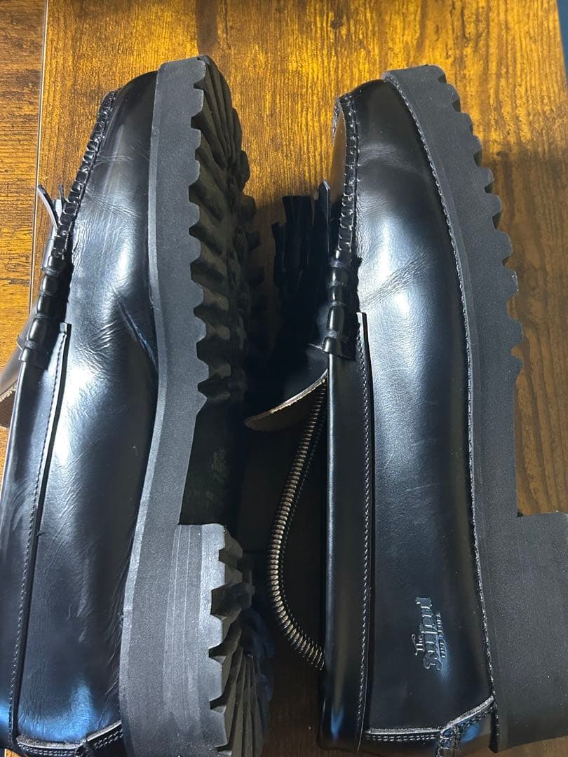 The Kenford Fineshoesタンクソール キルトタッセルローファー