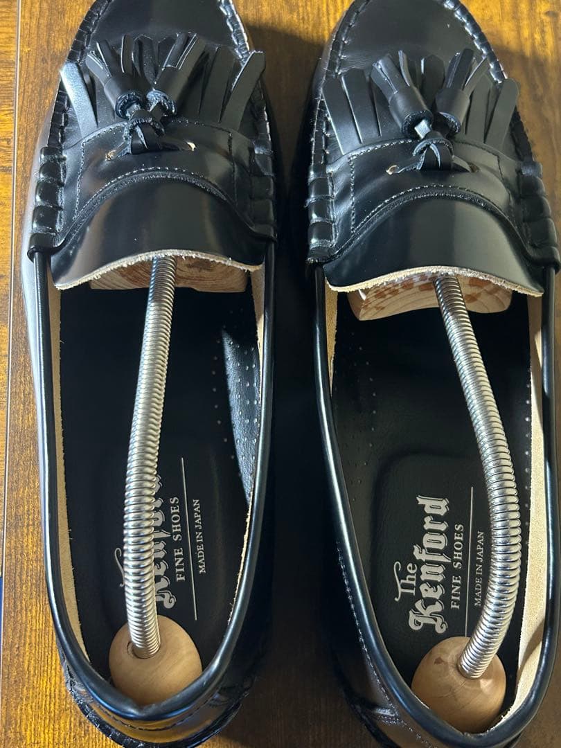 The Kenford Fineshoesタンクソール キルトタッセルローファー