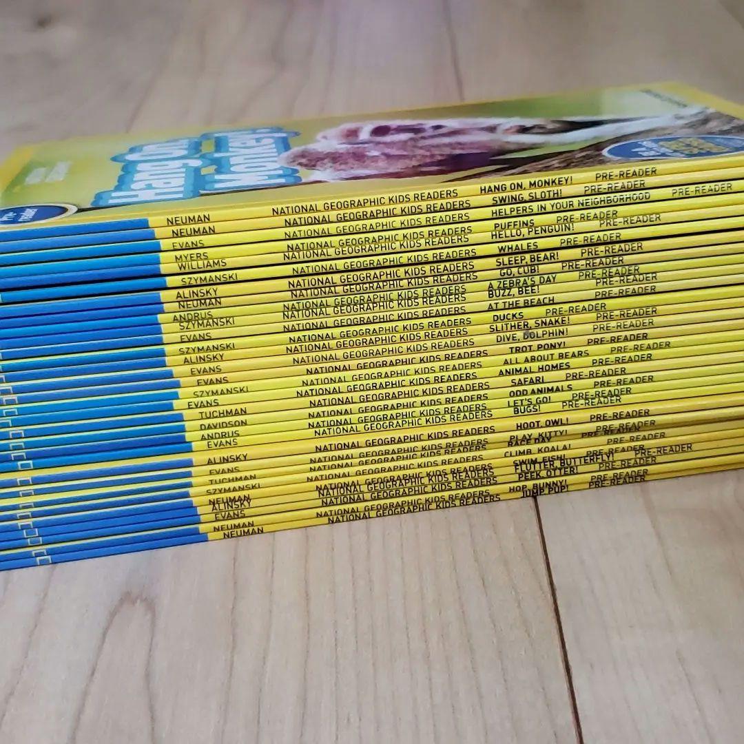 National Geographic kids preとUsborne 80冊