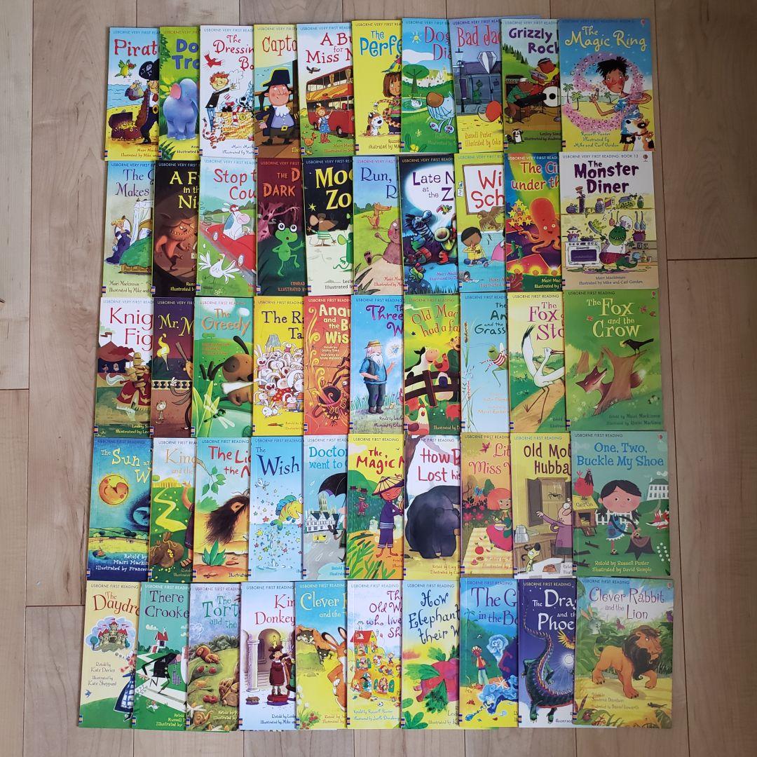 National Geographic kids preとUsborne 80冊