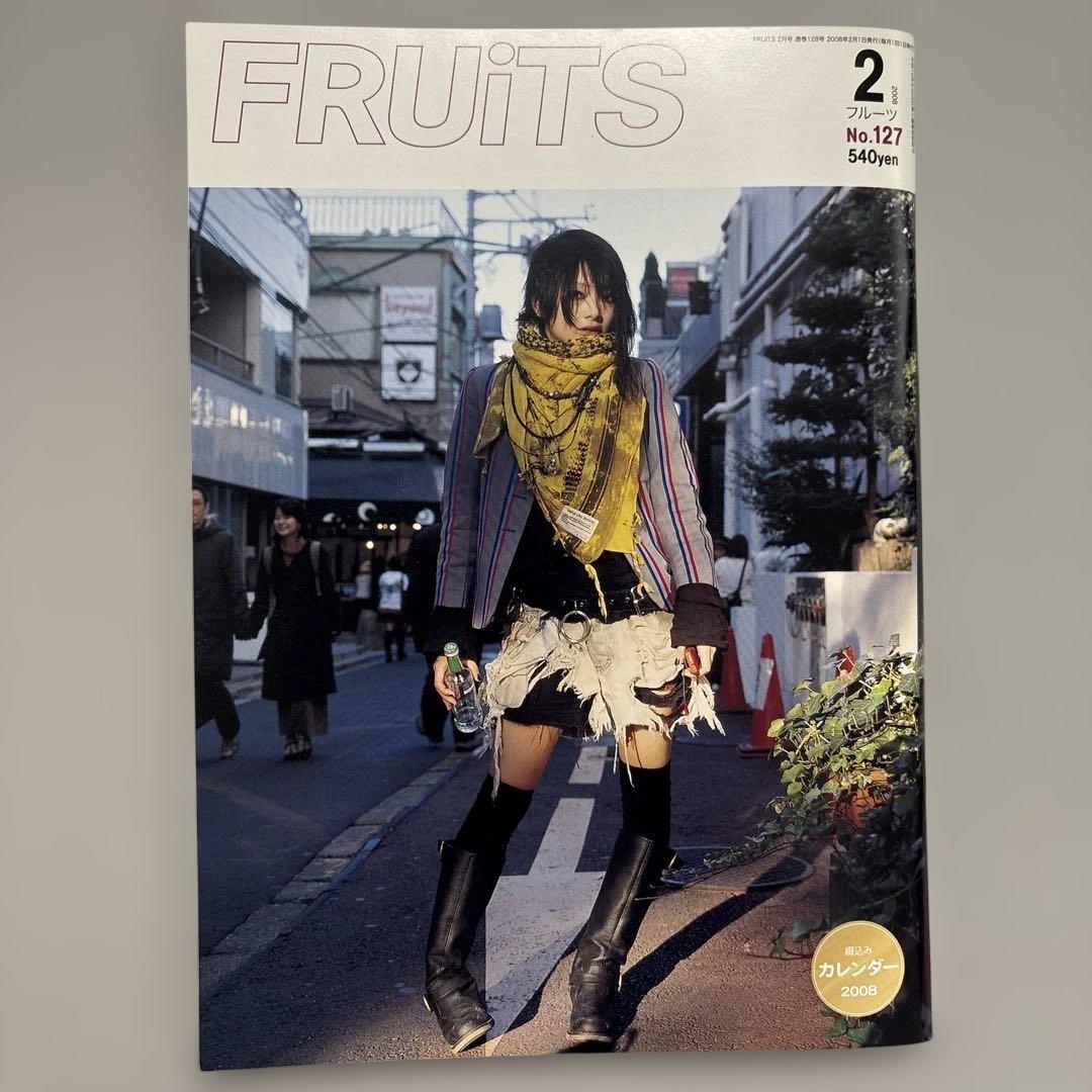 FRUiTSフルーツ 雑誌　12冊