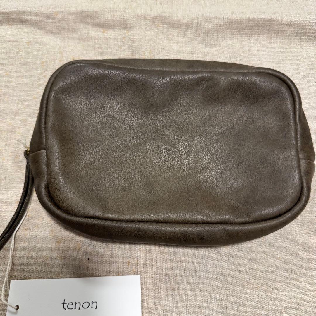 新品 テノン tenon pouch Khaki ポーチ 2025年12月購入