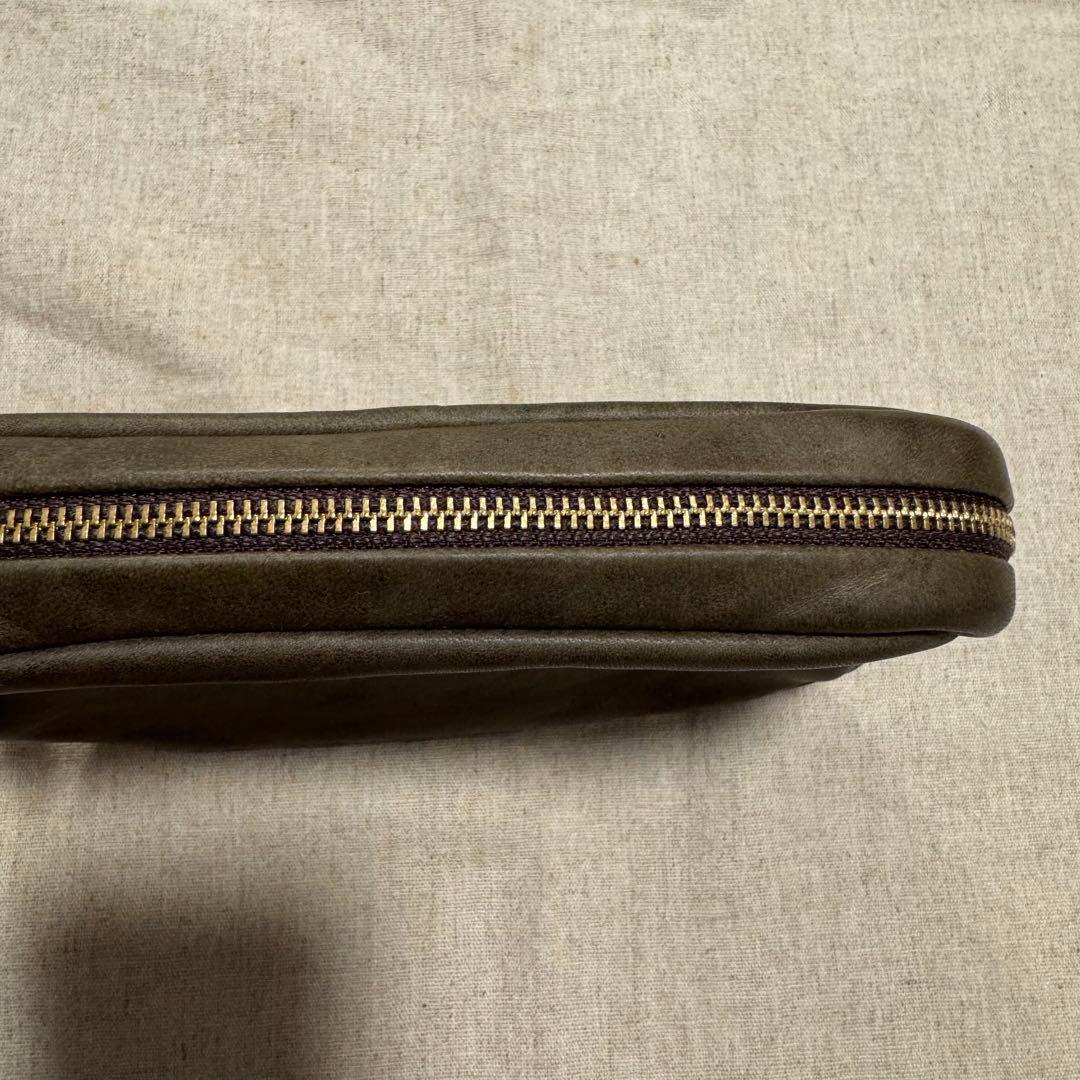 新品 テノン tenon pouch Khaki ポーチ 2025年12月購入