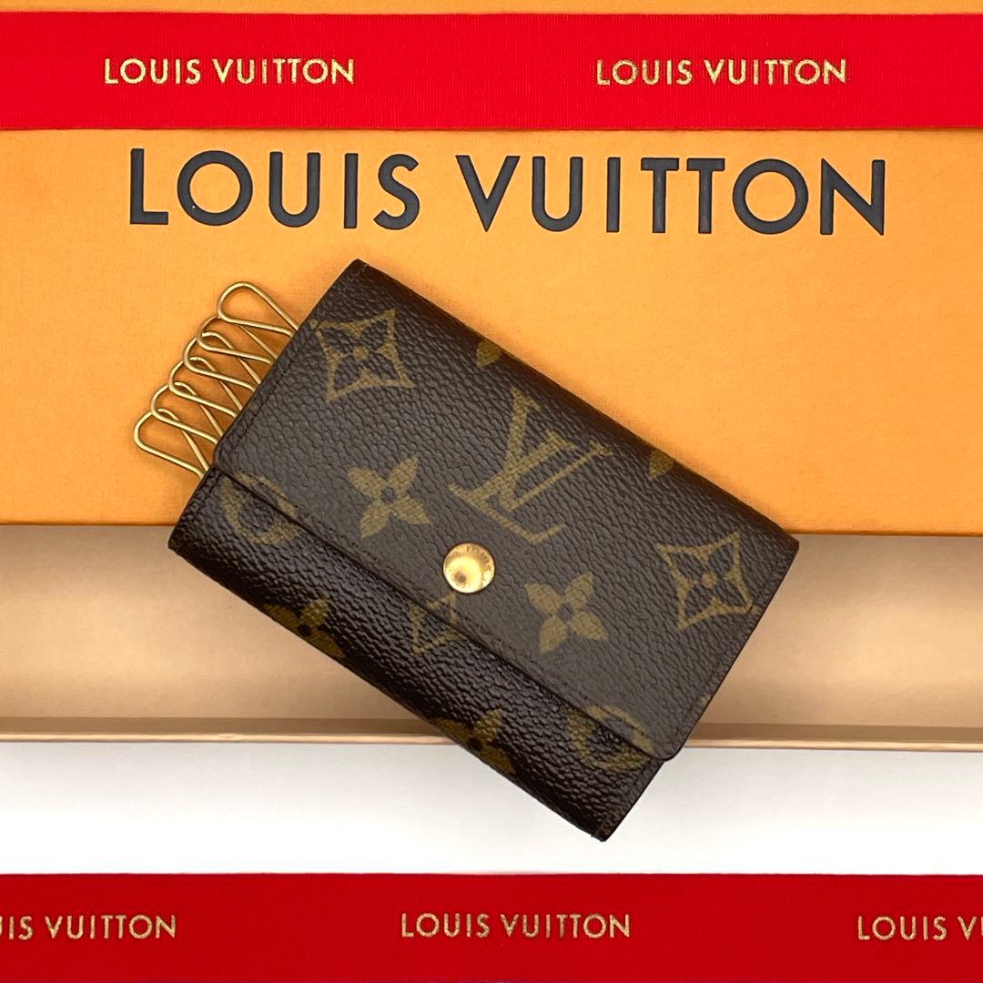 ルイヴィトン モノグラム ミュルティクレ6 キーケース6連 【正規品】