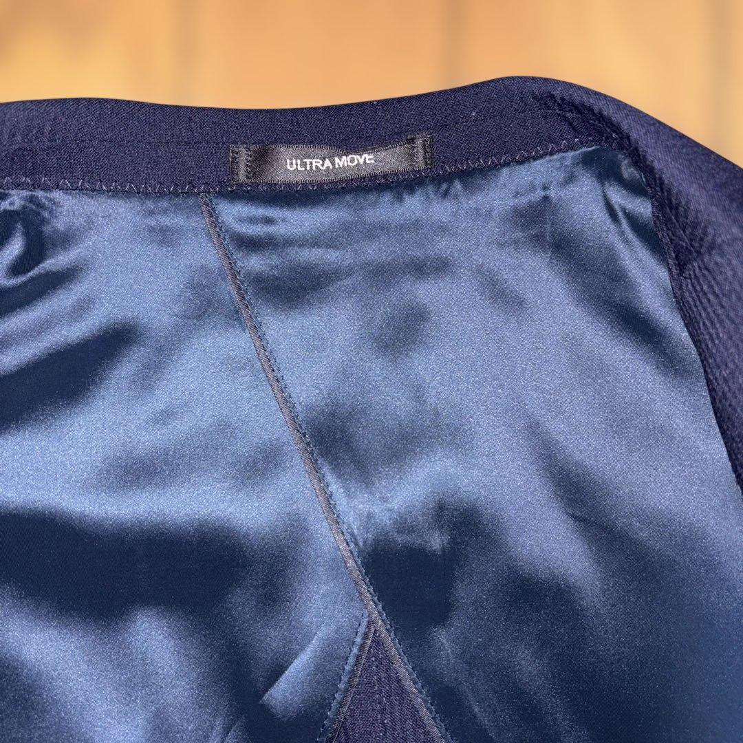 【極美品】ジョンピアース スリーピース スーツ A6 濃紺 シャワークリーン