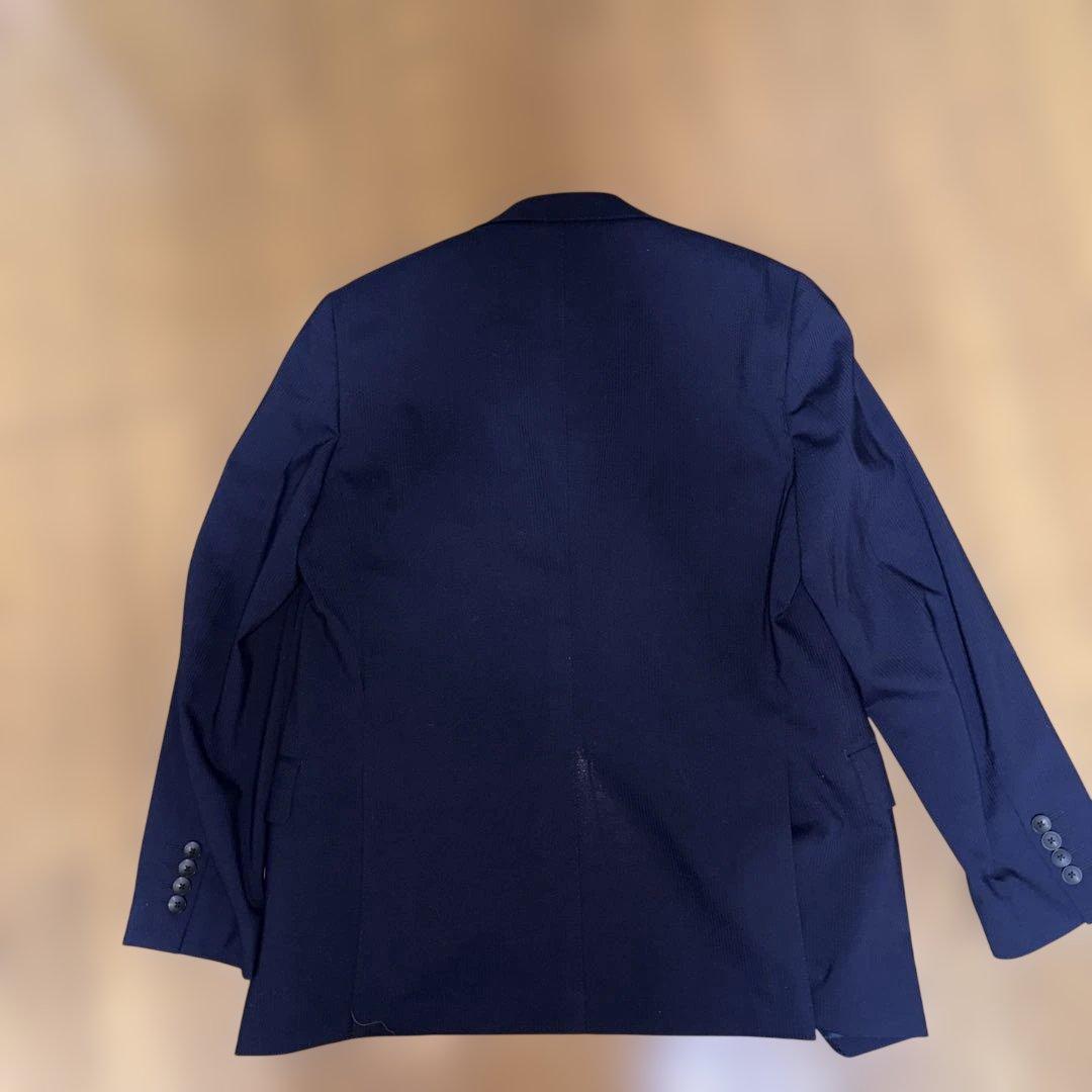 【極美品】ジョンピアース スリーピース スーツ A6 濃紺 シャワークリーン