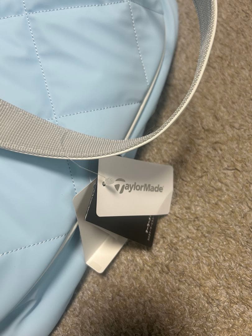 TAYLORMADE キルティングバッグ 水色