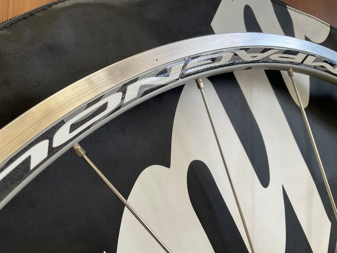 カンパニョーロ　カムシンホイール　シルバー　シマノ&カンパフリー