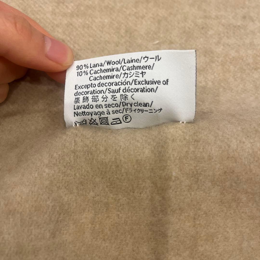 最終値下げロエベ/ LOEWE / バイカラー アナグラム リバーシブルマフラー