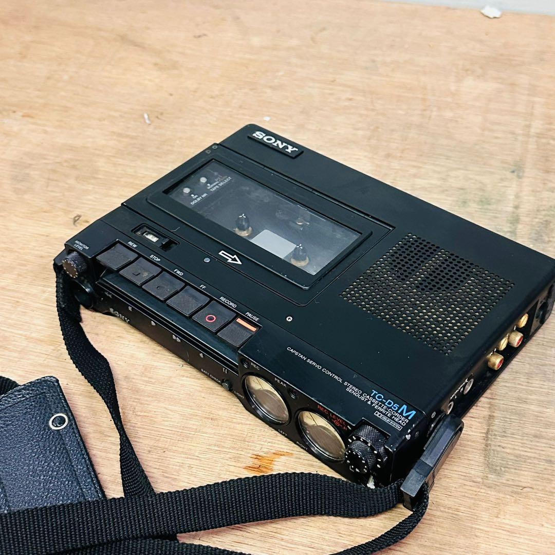 SONY TC-D5M ポータブルカセットプレーヤー 動作未確認 現状渡し