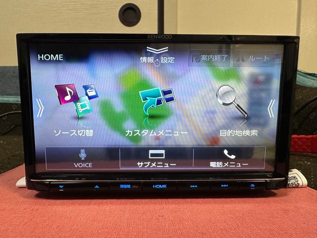 KENWOOD メモリーナビ MDV-S708フルセグTV地図データ2020