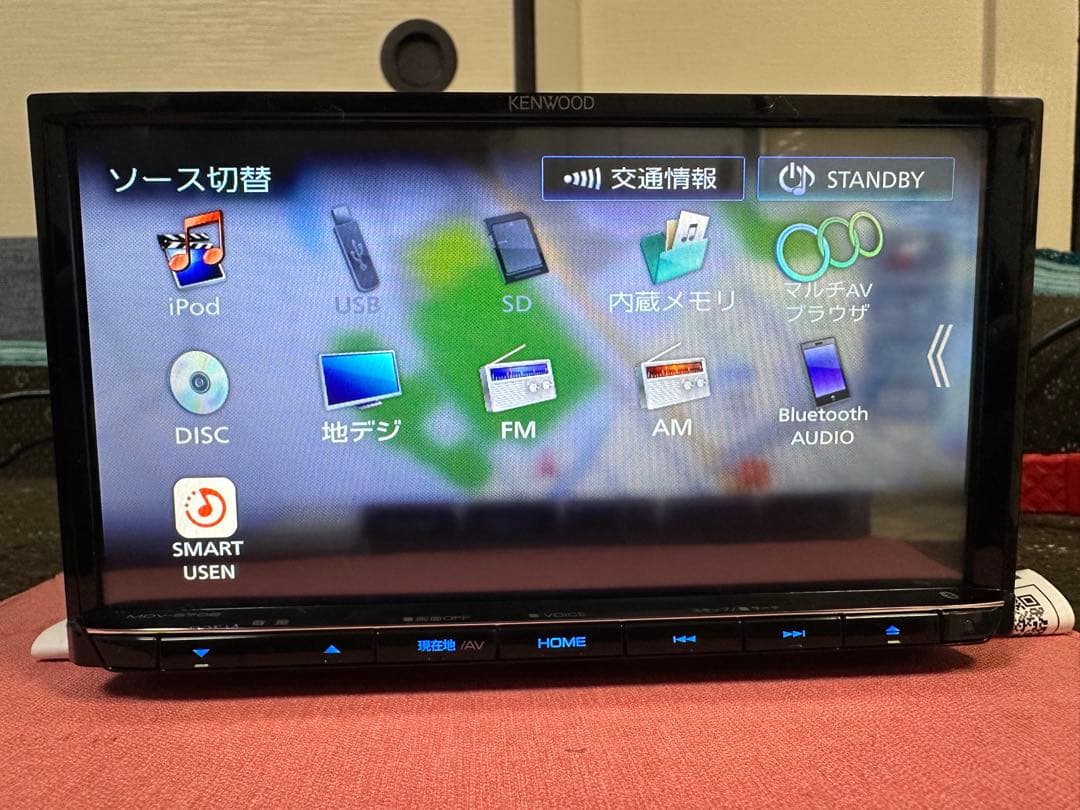 KENWOOD メモリーナビ MDV-S708フルセグTV地図データ2020