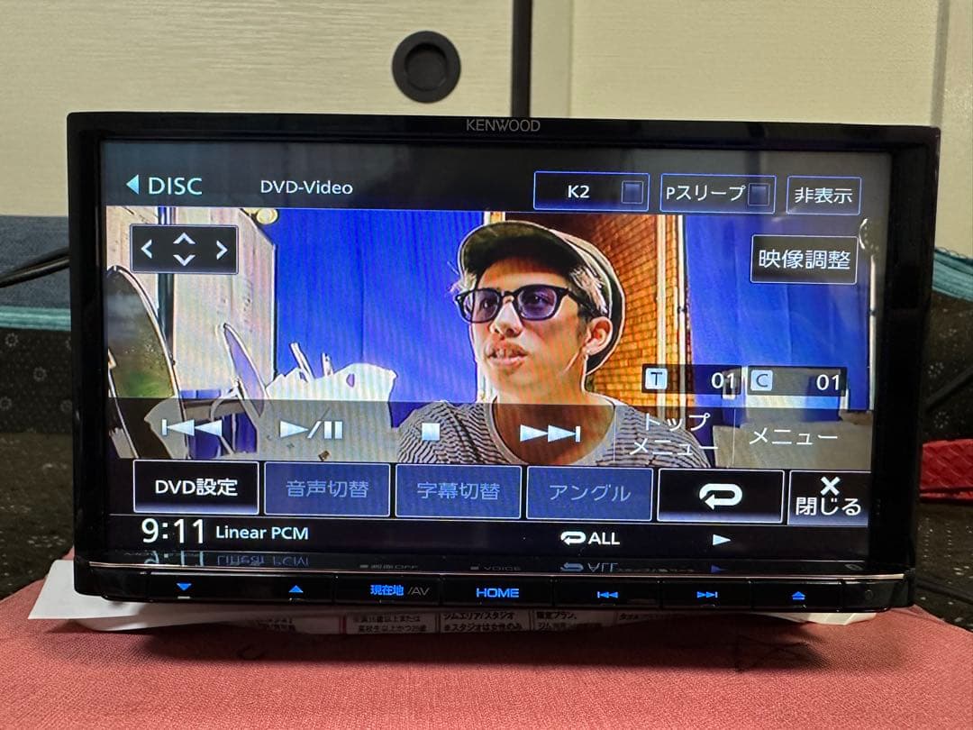 KENWOOD メモリーナビ MDV-S708フルセグTV地図データ2020