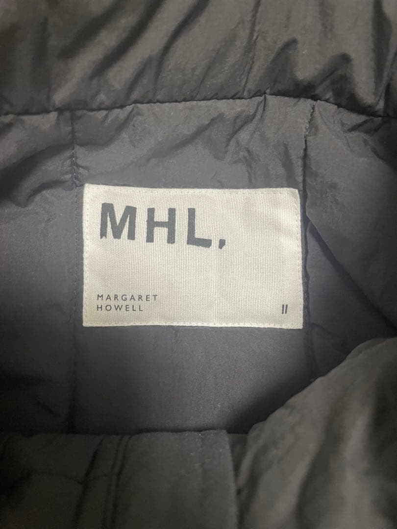【オンライン限定】MHL. マーガレットハウエル ダウンベスト ブラック