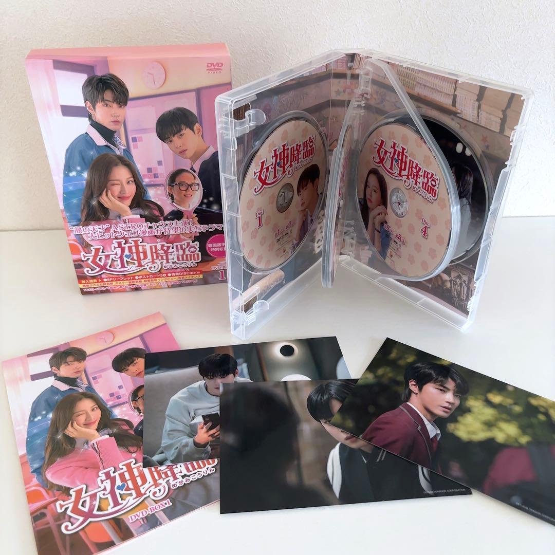 韓国ドラマ『女神降臨』DVD-BOX1&2〈各5枚組〉チャウヌ