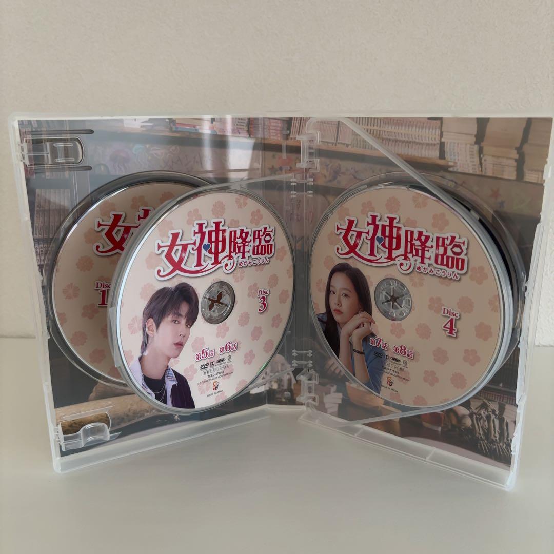 韓国ドラマ『女神降臨』DVD-BOX1&2〈各5枚組〉チャウヌ
